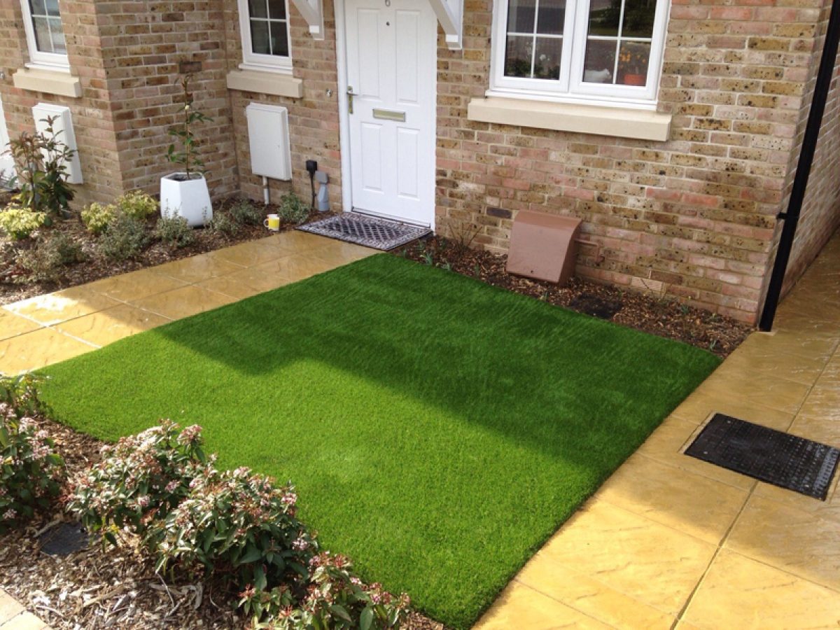 Artificial grass installation