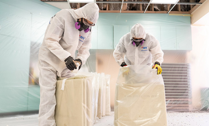 Asbestos removal