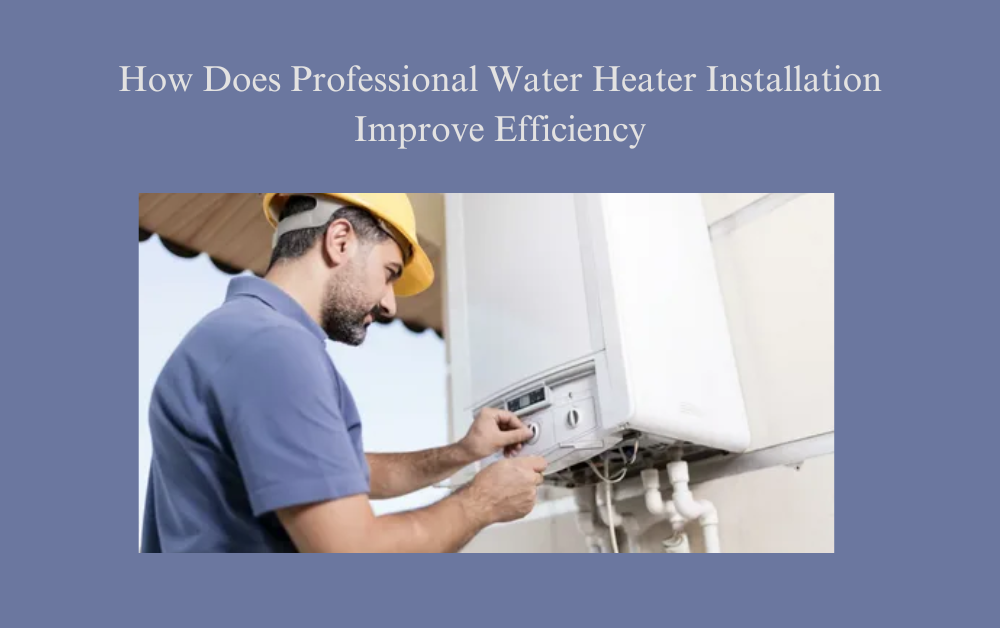 Water Heater Installation Service