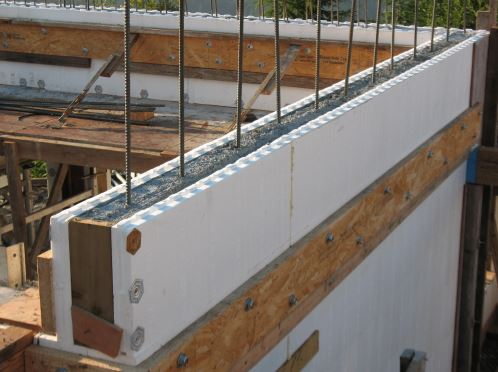 ICF Wall Construction