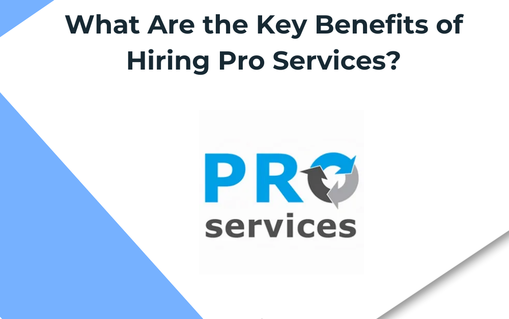 What Are the Key Benefits of Hiring Pro Services?