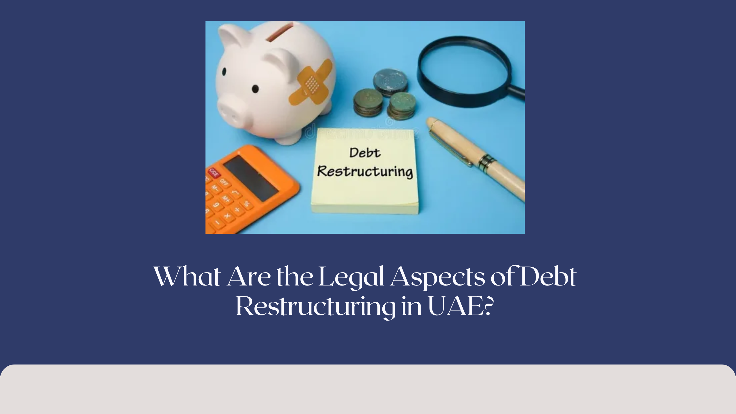 debt restructuring in uae