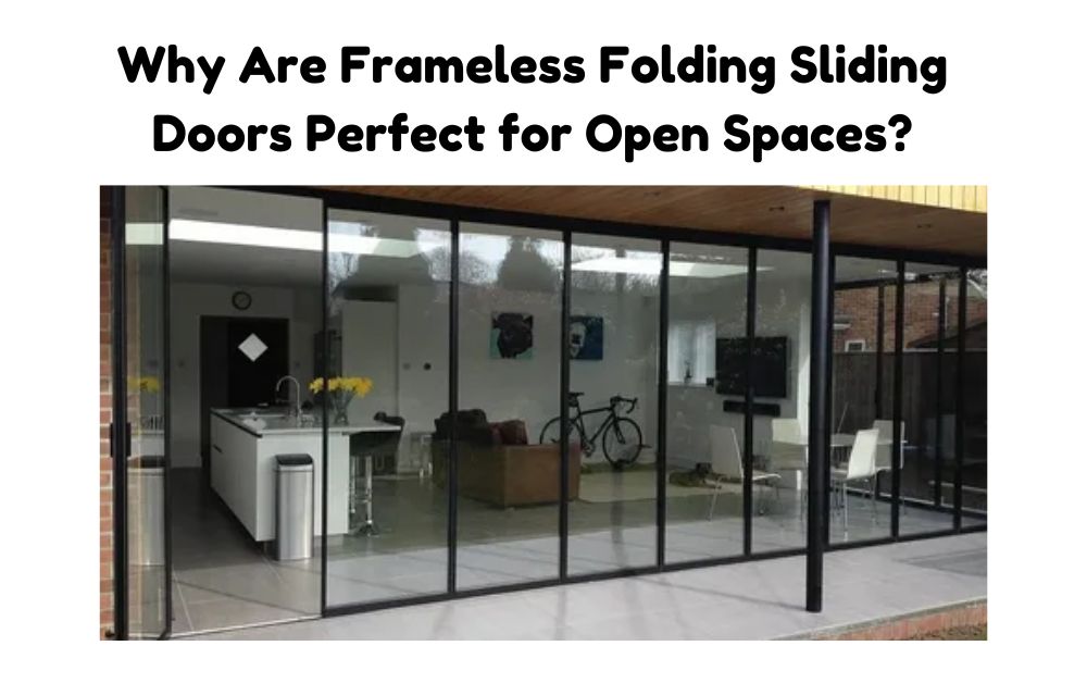 frameless folding sliding