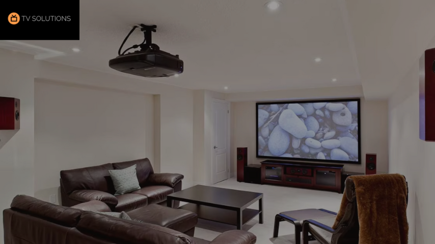 Home cinema installation in Denver