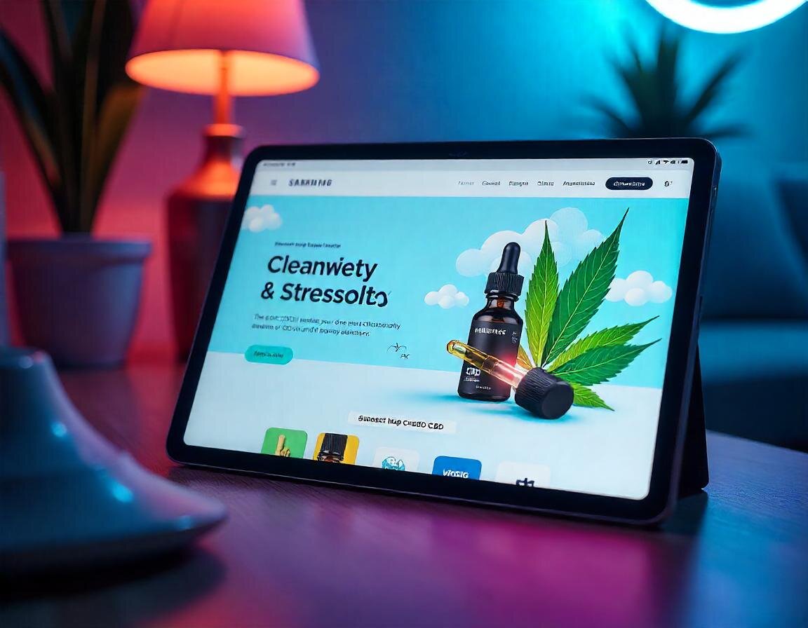 CBD Oil Website Development