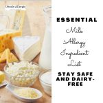 Essential Milk Allergy Ingredient List Stay Safe and Dairy-Free