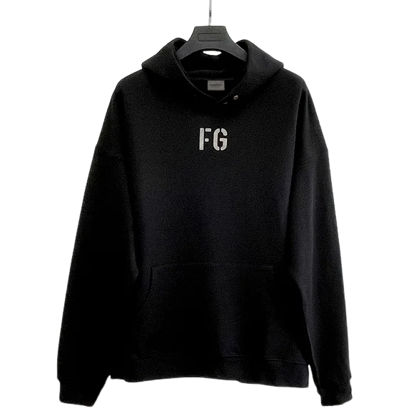 Fear Of God Essentials Hoodie Black