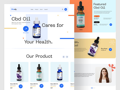 CBD Oil Website Development 