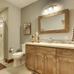 Double sink bathroom vanity in Indianapolis