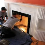 Chimney fireplace repair