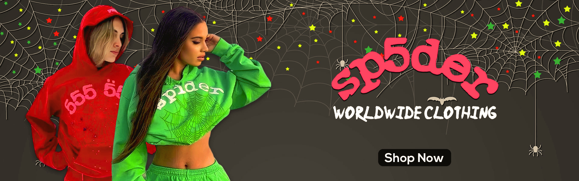 spider hoodie banner