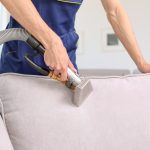 Commercial upholstery cleaning