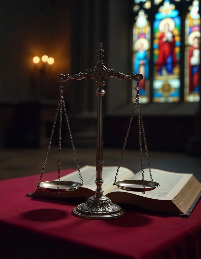Justice scales and documents—represents fairness and legal process.:Yassi law PC