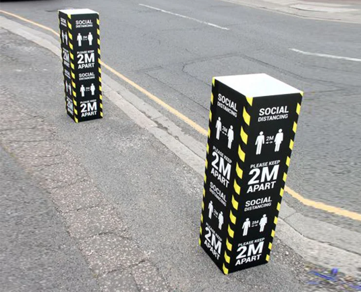 Image Source: Printed Bollard Covers