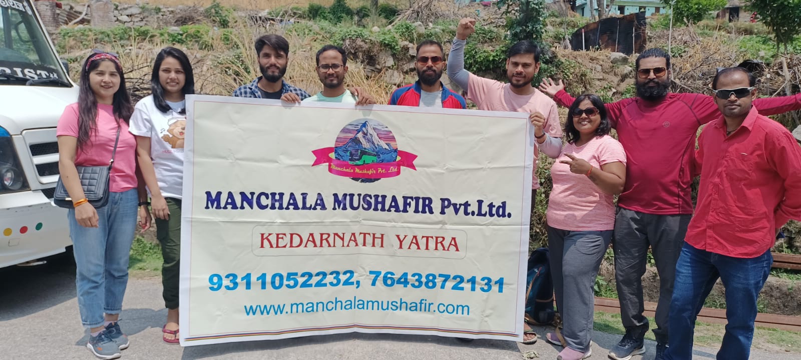 Kedarnath Trip image with manchala mushafir