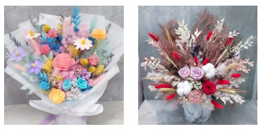 preserved floral arrangements