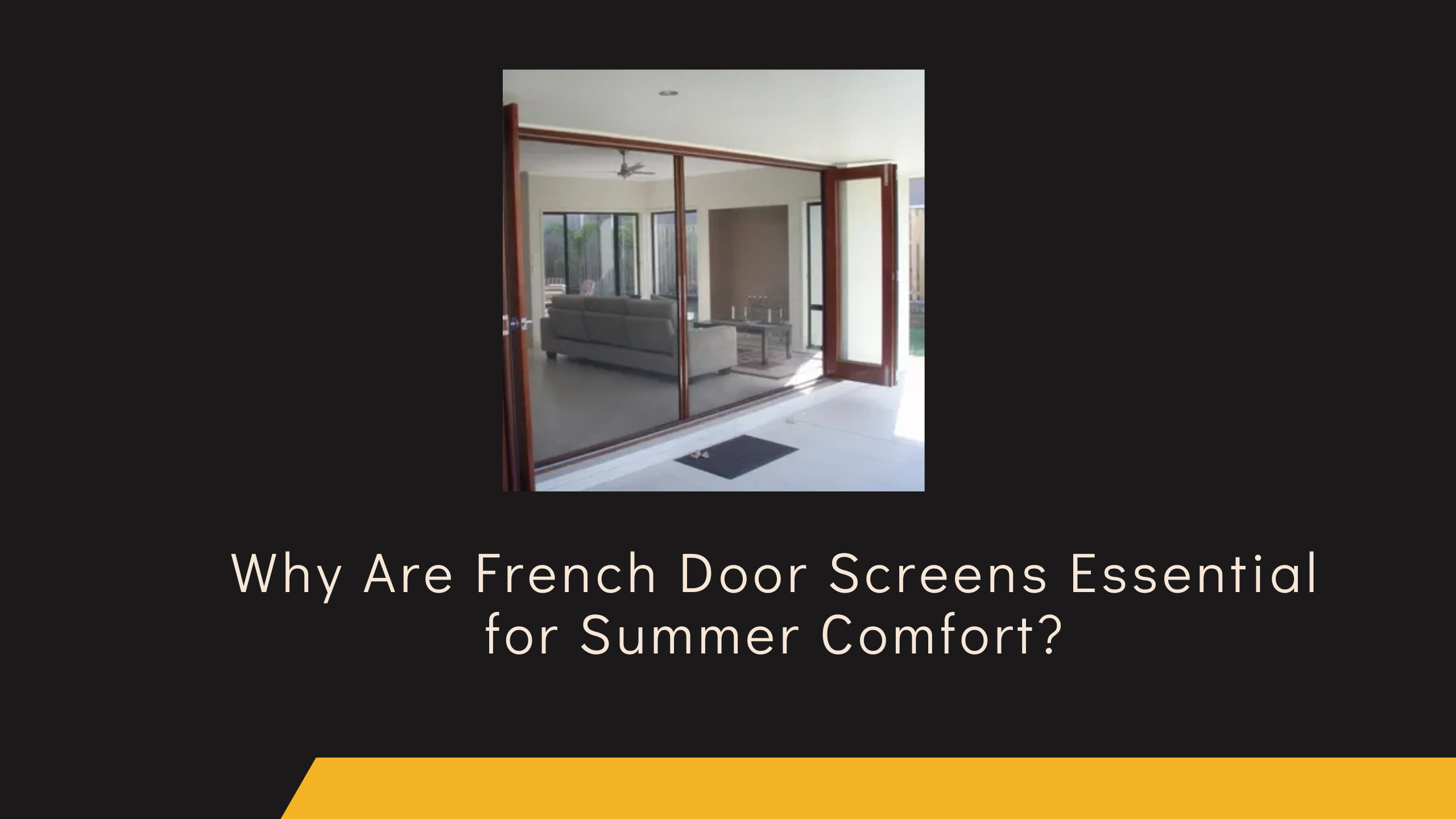 French Door Screens